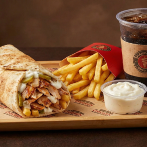 Chicken Shawarma Combo Meal